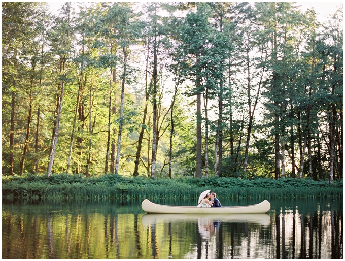 bridal veil lakes wedding photos at sunset